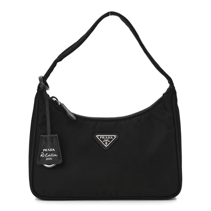 Prada Tessuto Nylon Mini Re-Edition 2000 Bag Black 1 of 9