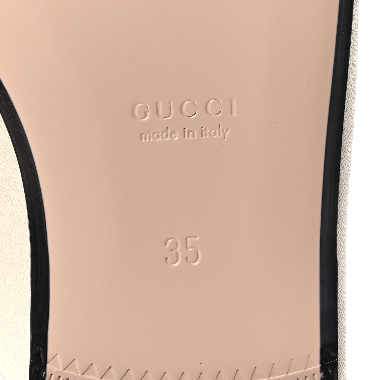 Gucci Malaga Kid Web Womens Princetown Slippers 35 Mystic White 7 of 10