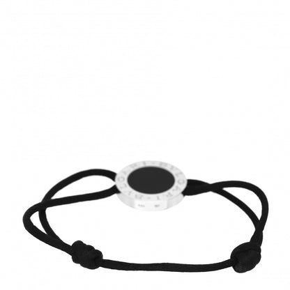 Bulgari Sterling Silver Enamel Adjustable Bracelet 3 of 4