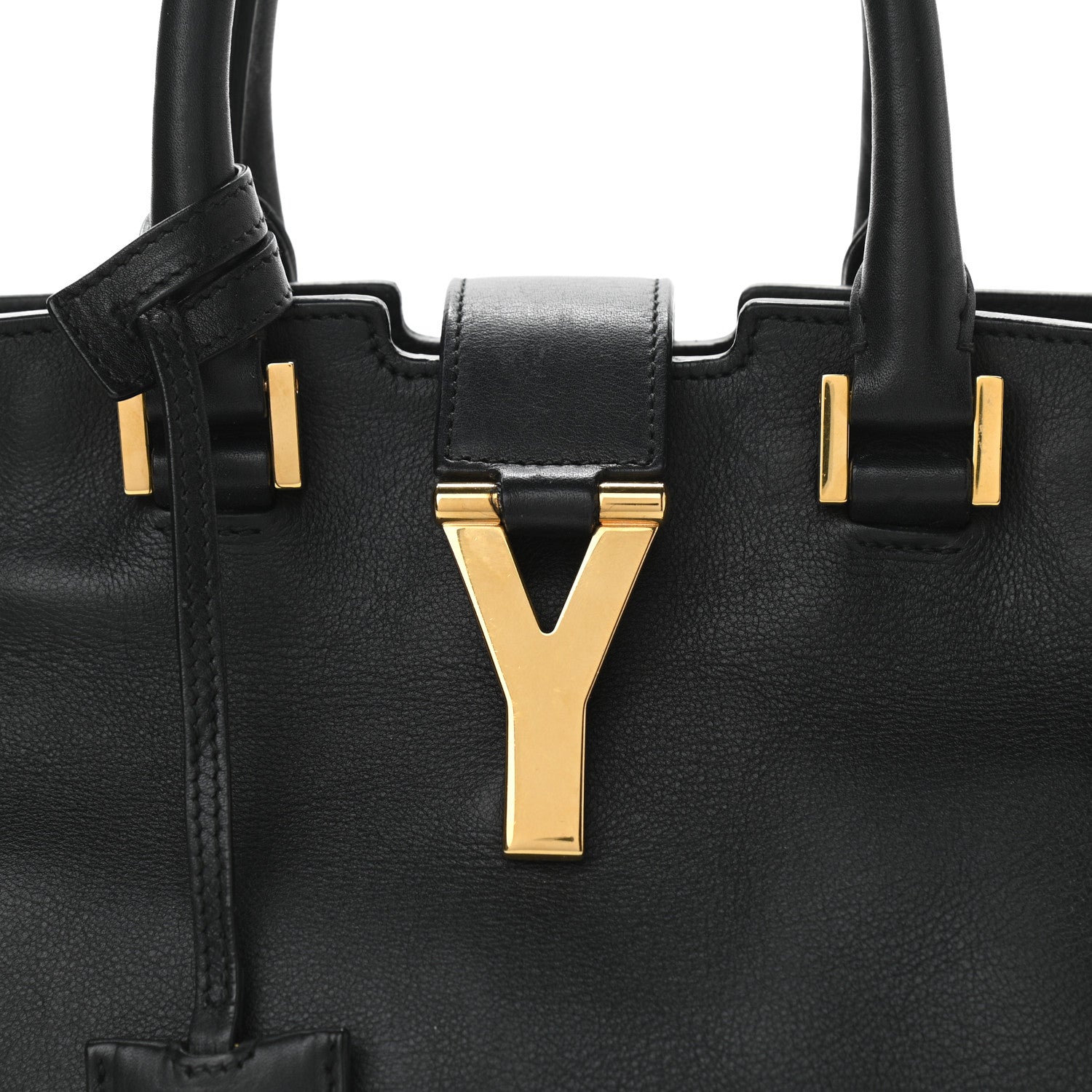 Saint Laurent Calfskin Small Classic Y Cabas Black 6 of 12
