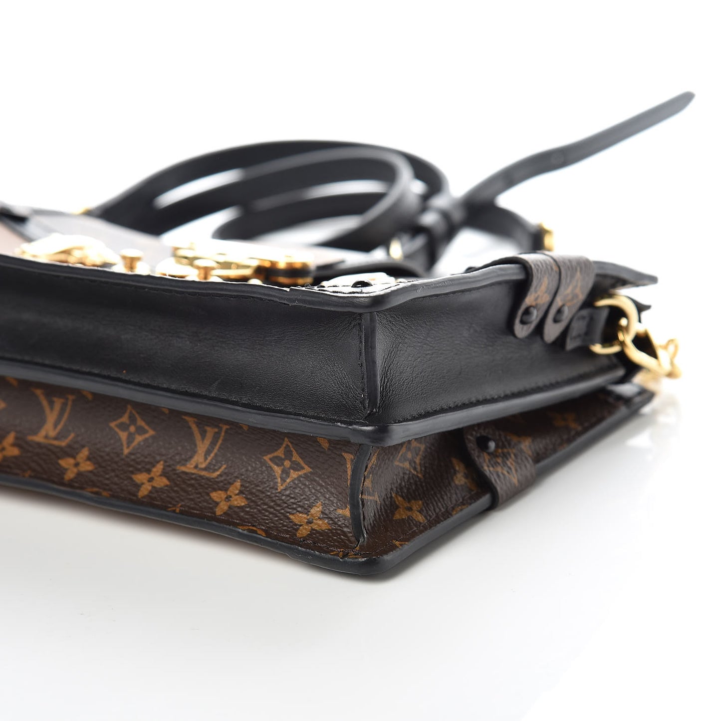 Reverse Monogram Trunk Clutch