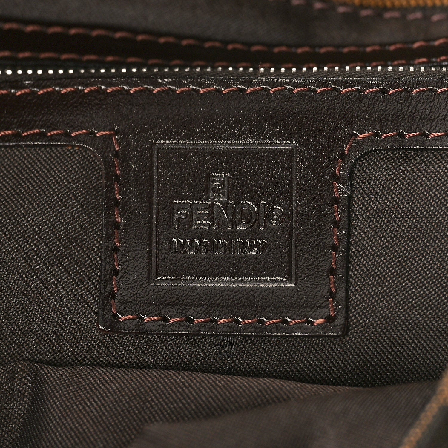 Fendi Zucca Baguette Tobacco 6 of 8