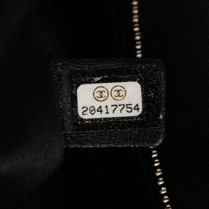 Chanel Vinyl Quilted Clutch with Chain Black 8 of 8
