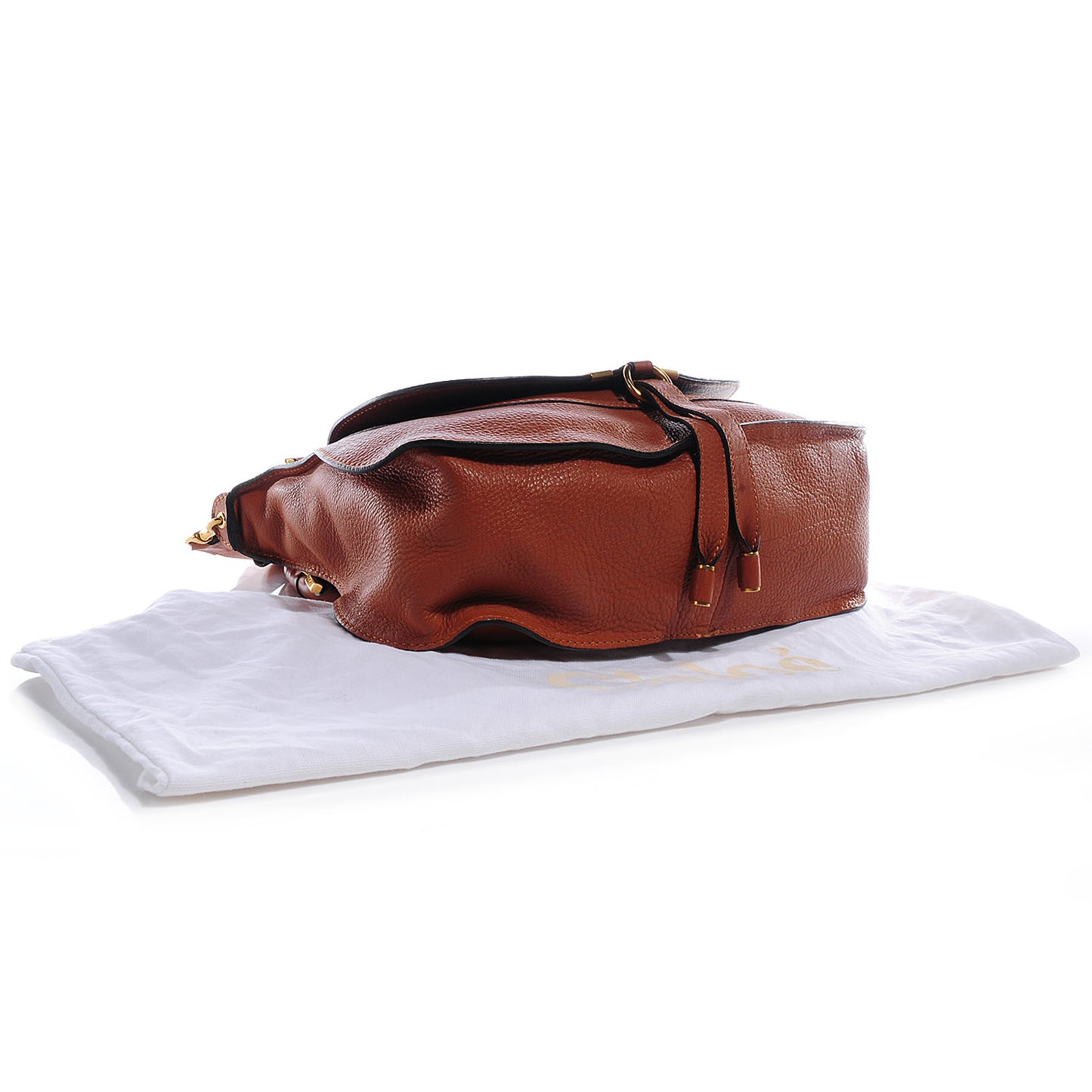 Calfskin Medium Marcie Satchel Whiskey
