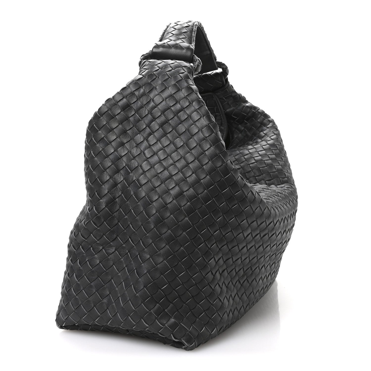Bottega Veneta Nappa Intrecciato Sloane Hobo Ferro Gray 3 of 11