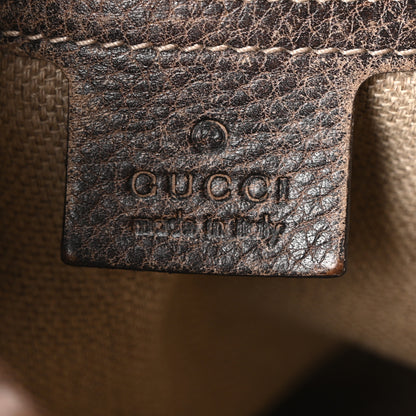 Gucci Monogram Large New Jackie Shoulder Bag Dark Brown 6 of 11