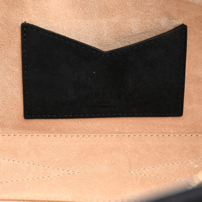 Alaia Suede Goatskin Le Teckel Clutch Black 7 of 11