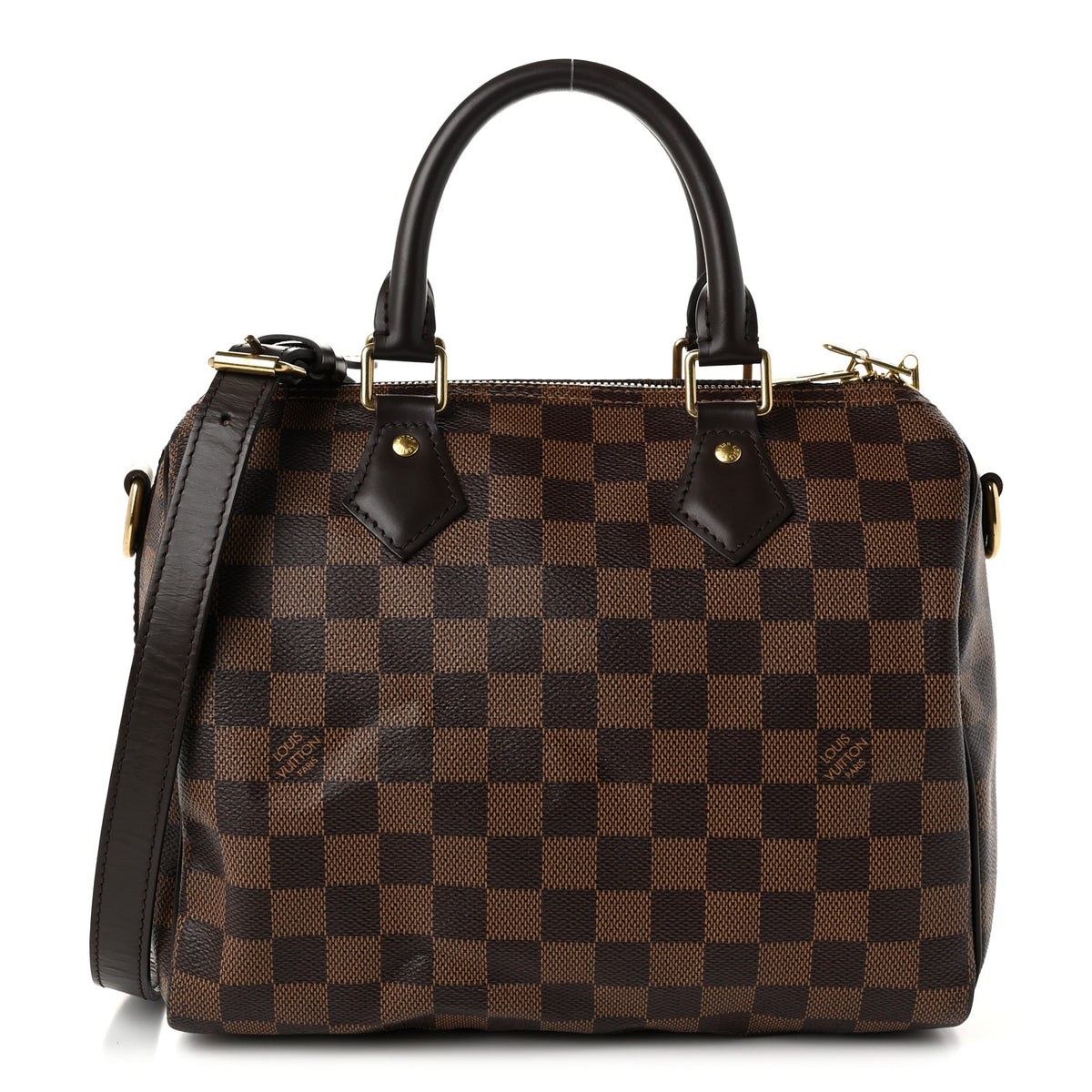 Louis Vuitton Damier Ebene Speedy Bandouliere 25 1 of 10