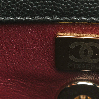Chanel Caviar Quilted Mini Coco Handle Flap Black 7 of 11