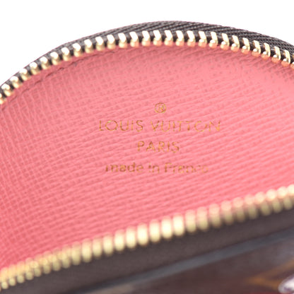 Louis Vuitton Monogram 2020 Christmas Animation Swing Ride Round Coin Purse Pink Poppy 6 of 8
