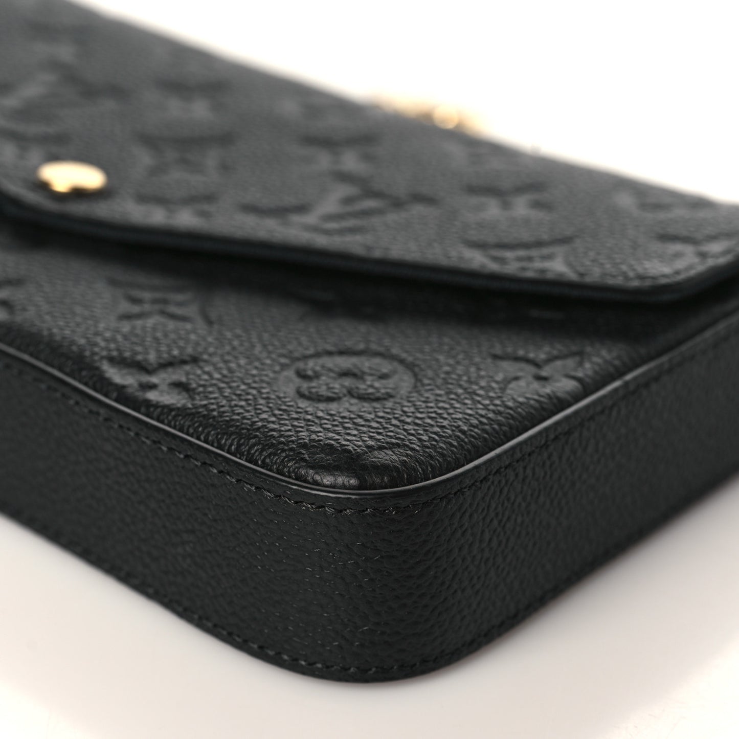Empreinte Pochette Felicie Chain Wallet Black