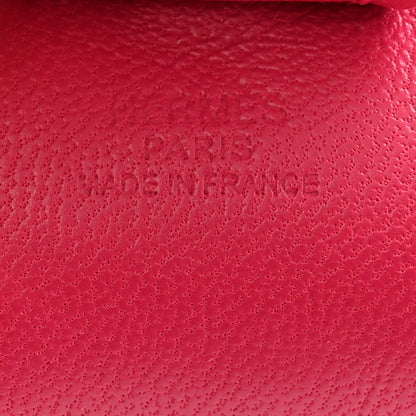 Hermes Milo Lambskin Grigri Rodeo Horse Bag Charm PM Rose Mexico 3 of 5