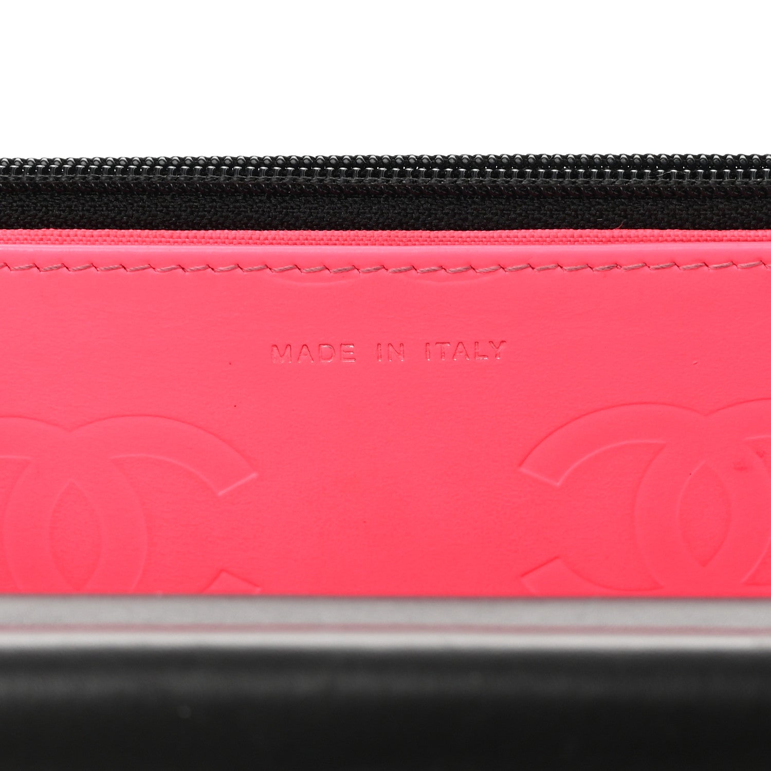 Chanel Calfskin Quilted Cambon Wallet On Chain WOC Black 7 of 17