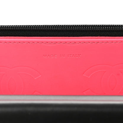 Chanel Calfskin Quilted Cambon Wallet On Chain WOC Black 7 of 17