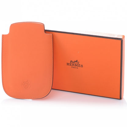 Hermes Swift Calfskin HigHtecH Blackberry Curve 8900 Case Orange 8 of 8