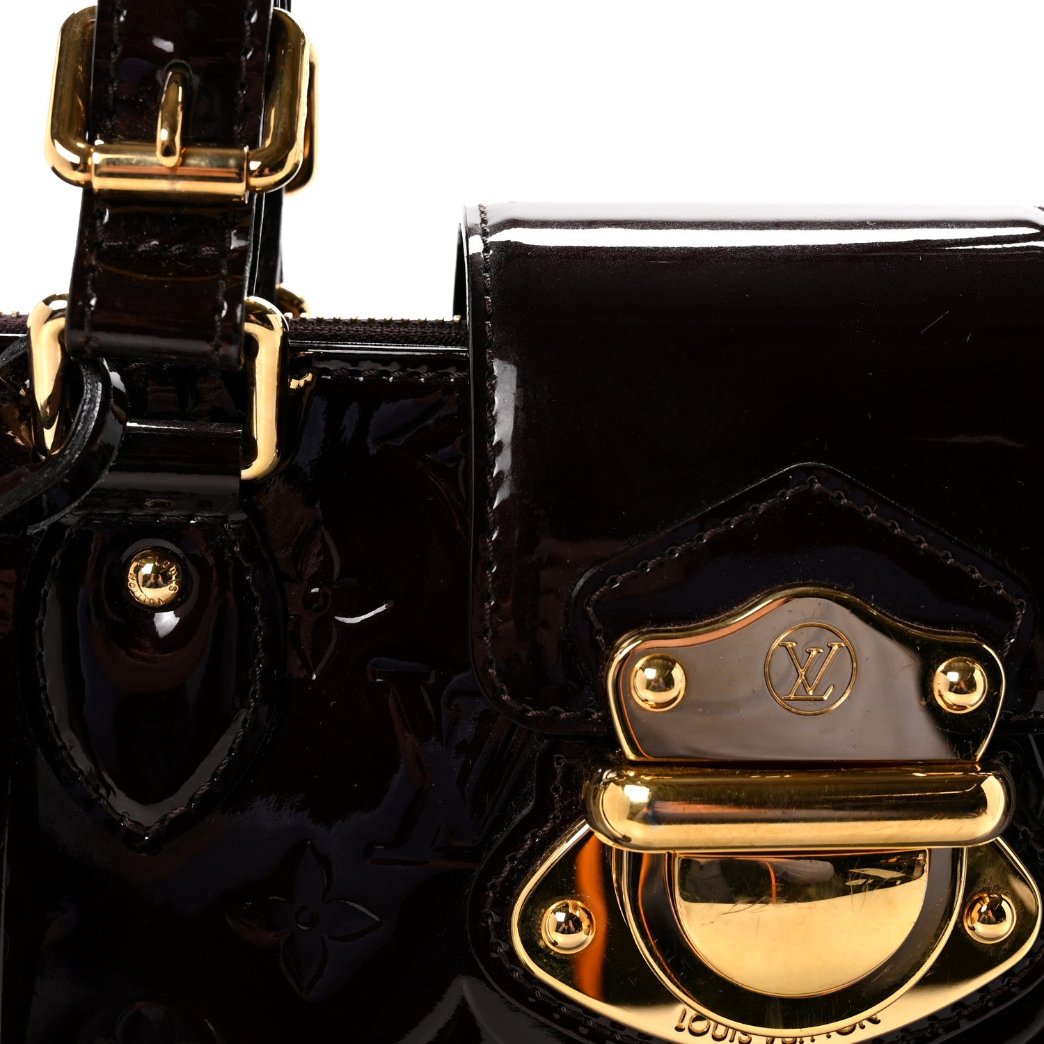 Louis Vuitton Vernis Melrose Avenue Amarante 7 of 9
