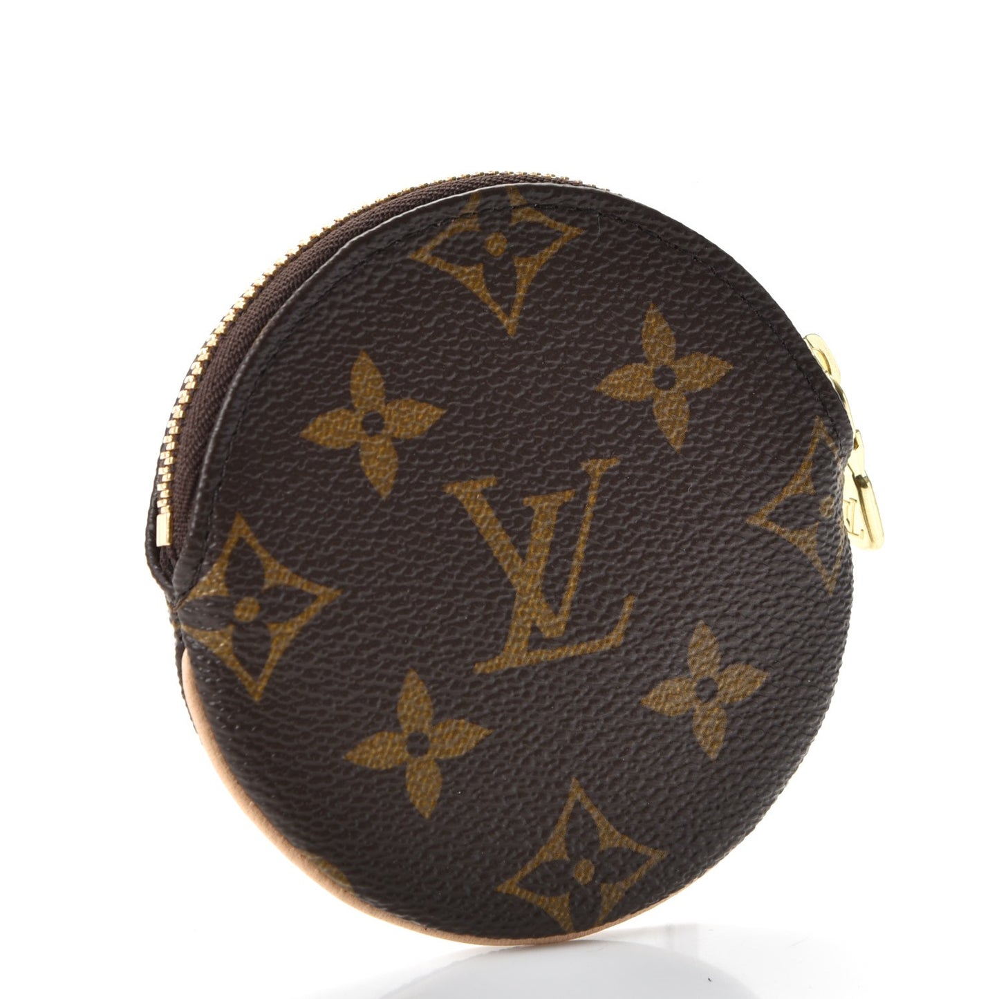 Monogram Round Coin Purse