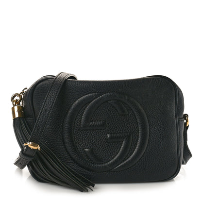 Gucci Pebbled Calfskin Small Soho Disco Bag Black 1 of 14