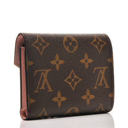 Louis Vuitton Monogram Victorine Wallet Rose Ballerine 3 of 6