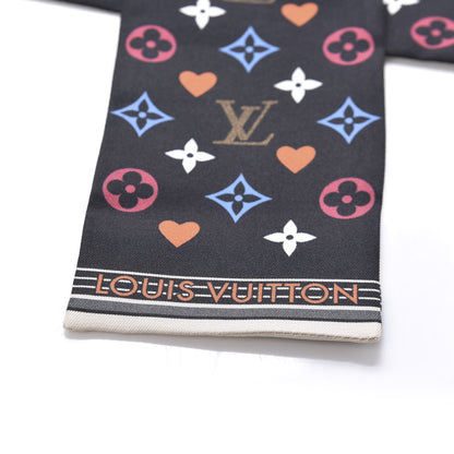 Louis Vuitton Silk Game On Bandeau Black White 2 of 4