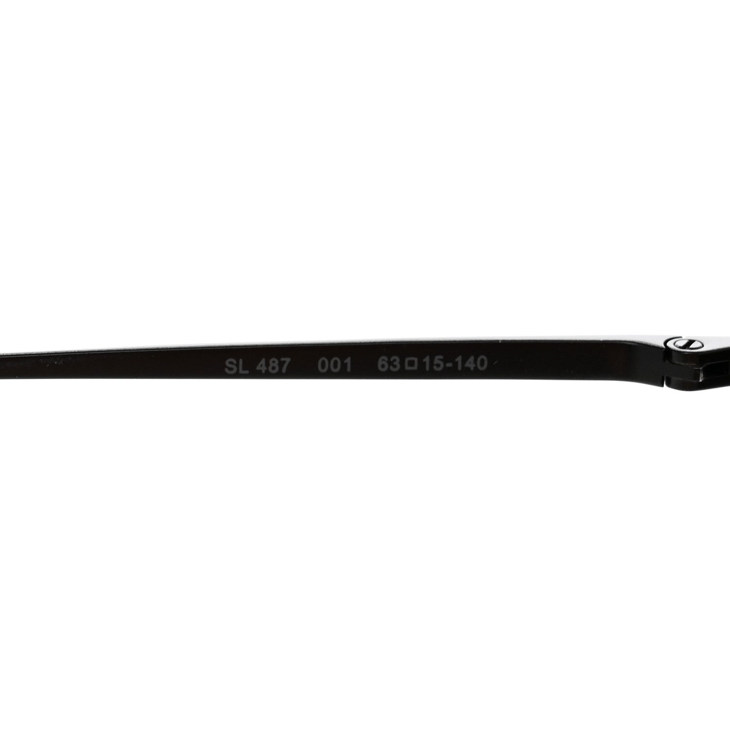 Saint Laurent SL487 Cat Eye Sunglasses Black 6 of 9
