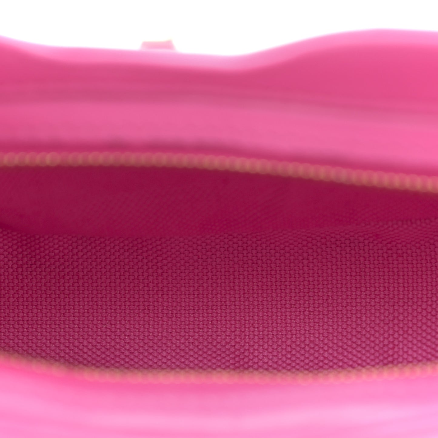 Calfskin Monogram Mini Moon Side Shoulder Bag Pink