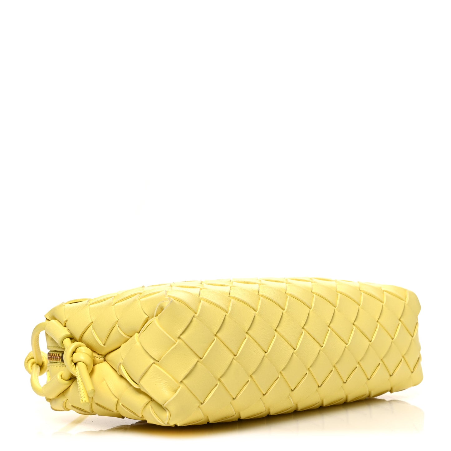 Nappa Intrecciato Loop Baguette Bag Sherbert