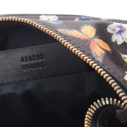 Alexander McQueen Silk Obsessions De Manta Clutch Black 7 of 7