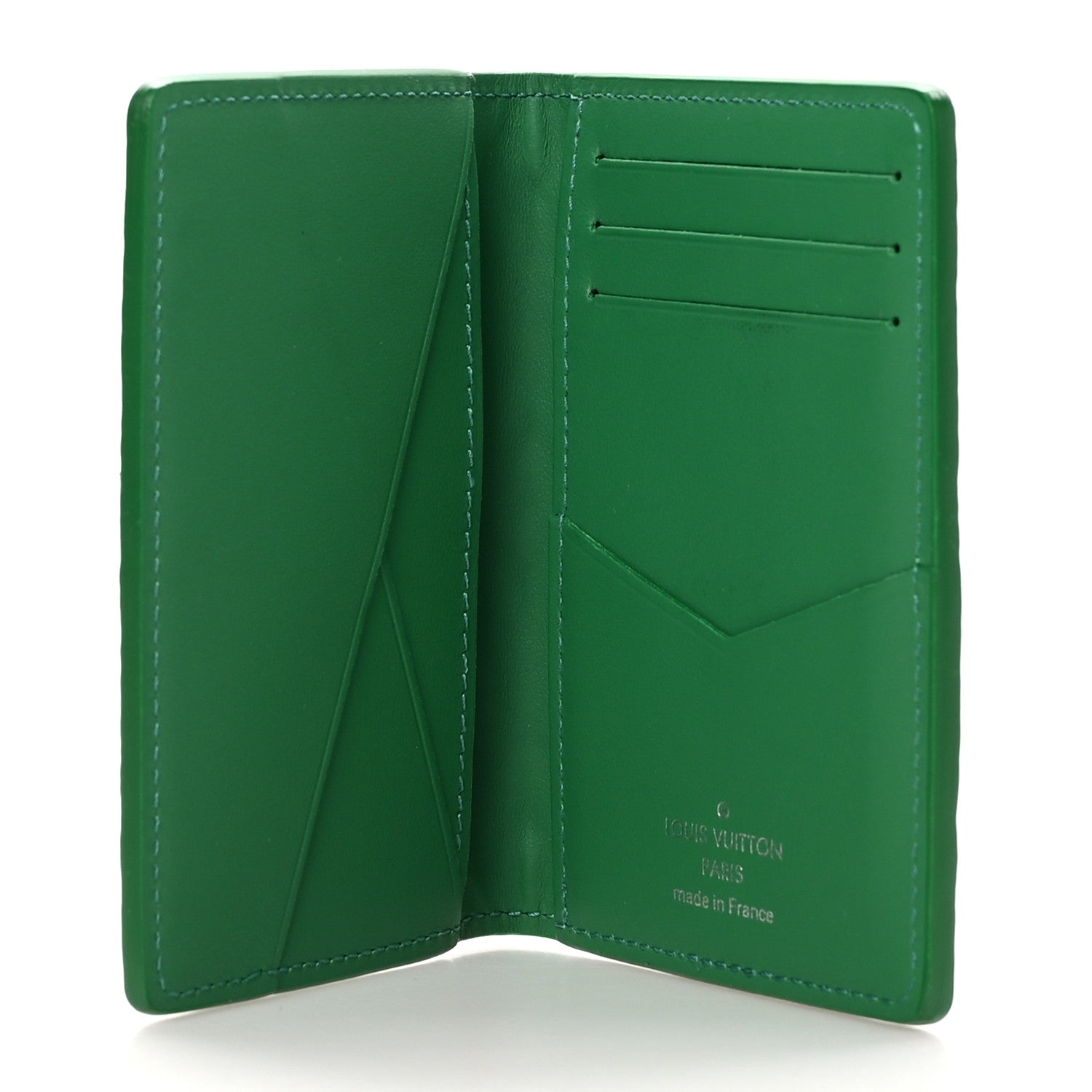 Louis Vuitton Taurillon Monogram Pocket Organizer Green 5 of 6