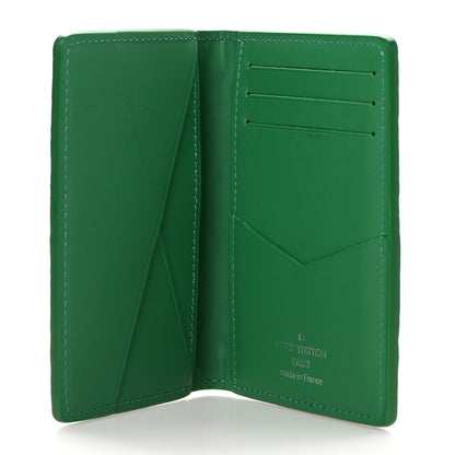Louis Vuitton Taurillon Monogram Pocket Organizer Green 5 of 6