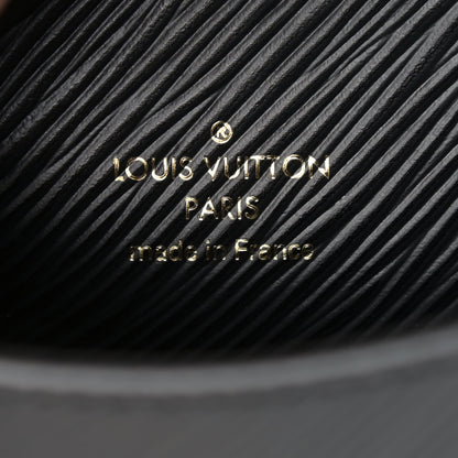 Louis Vuitton Epi One Handle Flap Bag Black 5 of 8