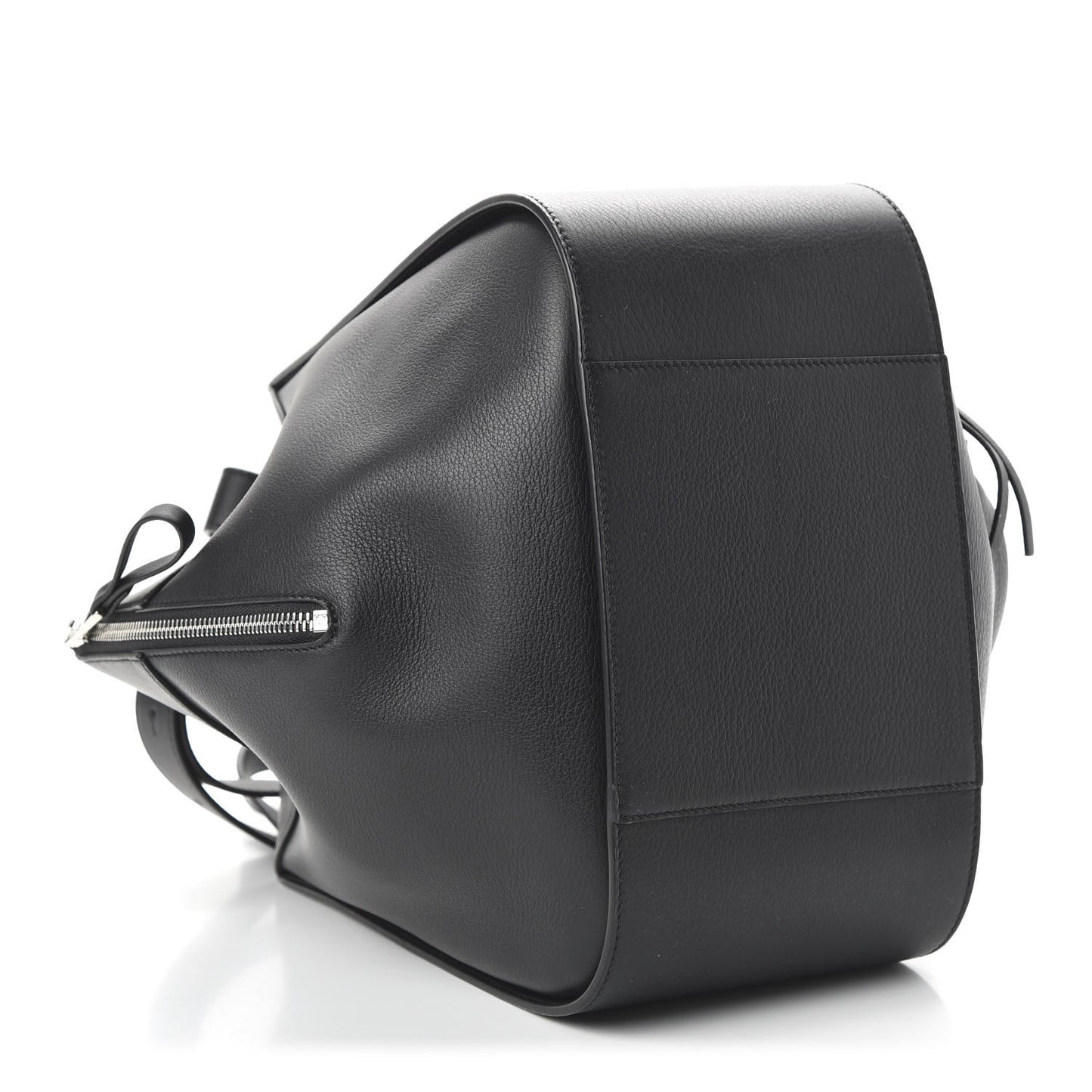 Calfskin Small Hammock Shoulder Bag Black