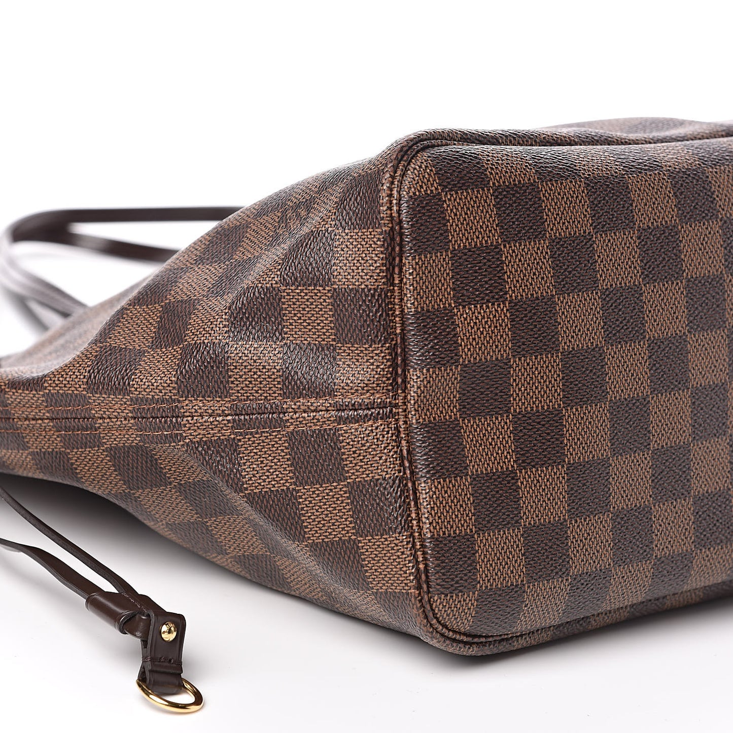 Damier Ebene Neo Neverfull MM Rose Ballerine