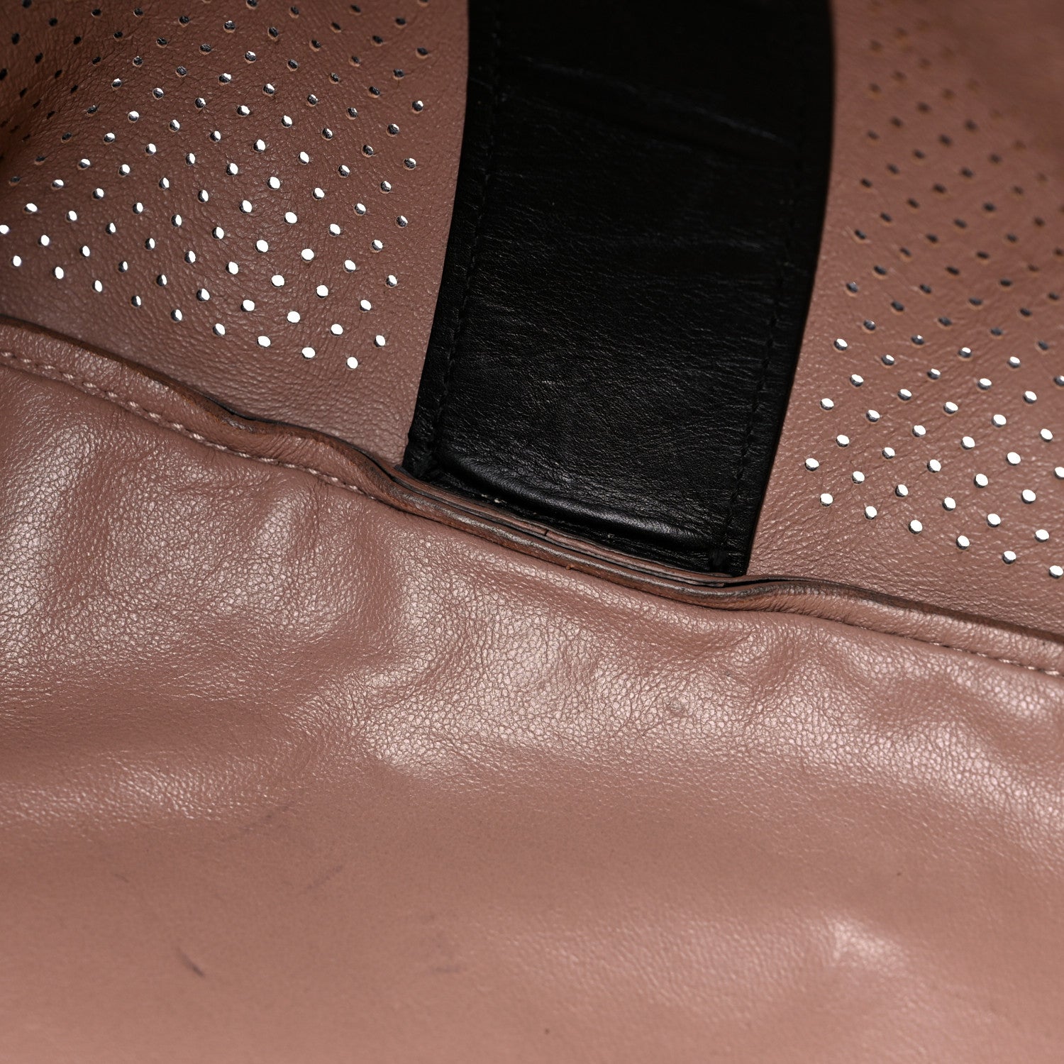 Alaia Calfskin Perforated Bag Black 13 of 16