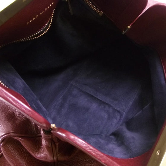Chevron Caroline Frame Bag