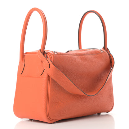 Hermes Taurillon Clemence Lindy 26 Feu 3 of 10
