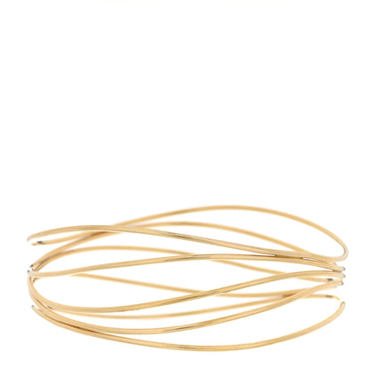Tiffany 18K Yellow Gold Elsa Peretti Wave Five-Row Bracelet 1 of 3