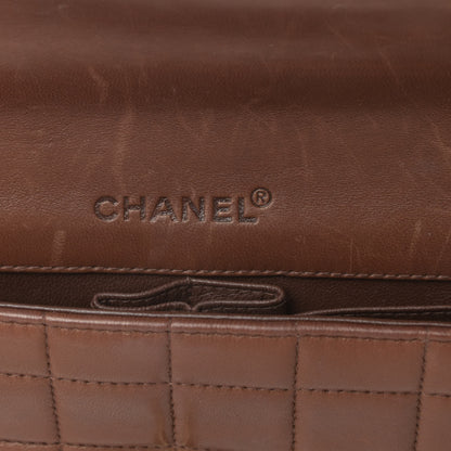 Chanel Lambskin East West Chocolate Bar Flap Brown 9 of 15