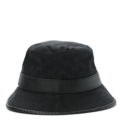 Gucci Monogram GG Canvas Fedora S Black 5 of 10