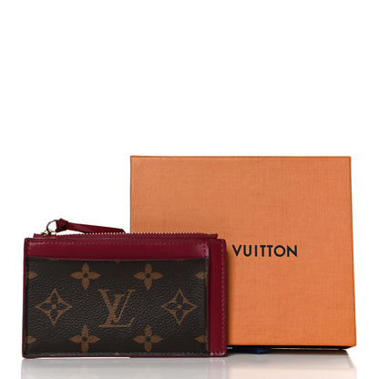 Louis Vuitton Monogram Zipped Card Holder Fuchsia 9 of 9