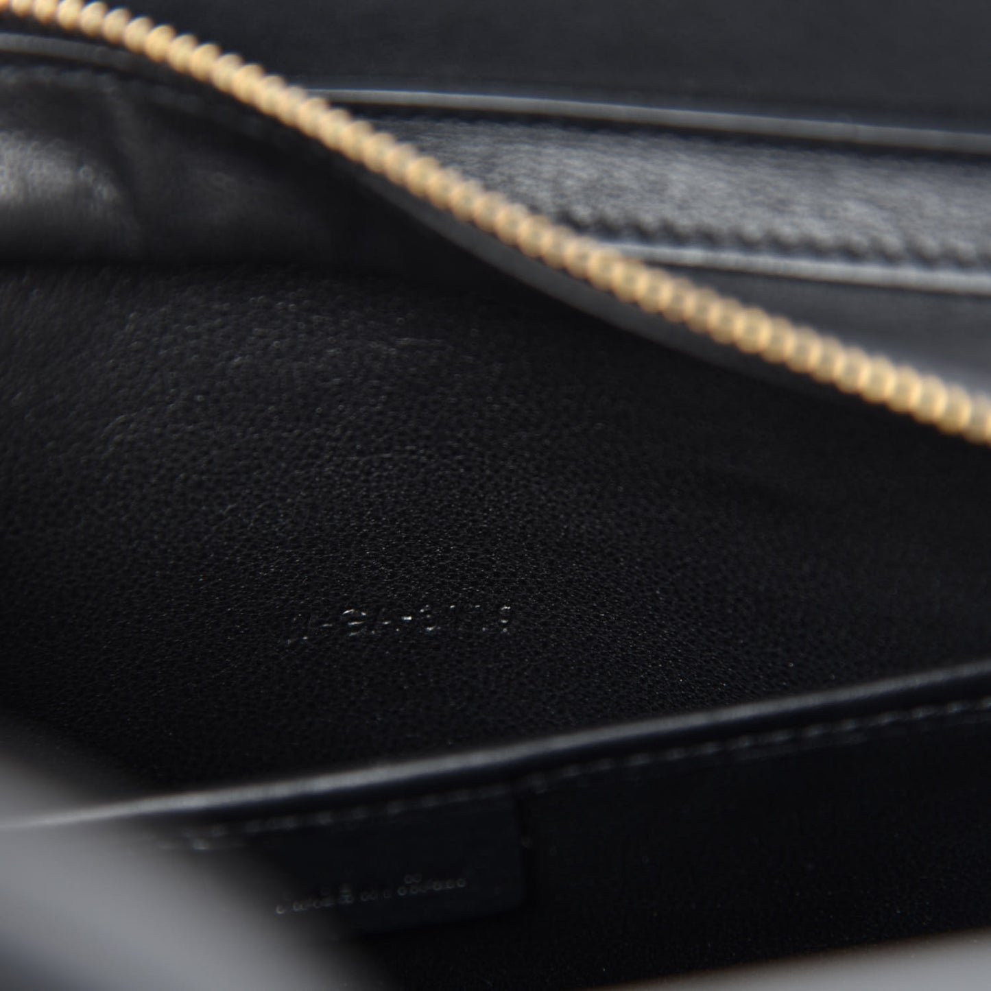 Smooth Calfskin Nano Luggage Black