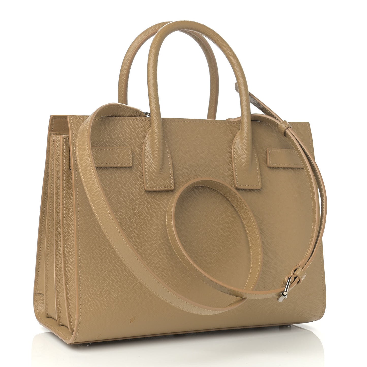 Grained Calfskin Small Sac De Jour Nude Powder