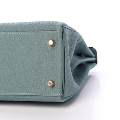 Hermes Togo Kelly Retourne 28 Ciel 9 of 10