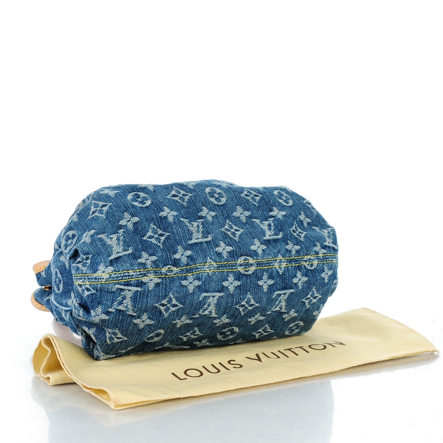 Monogram Denim Pleaty Blue