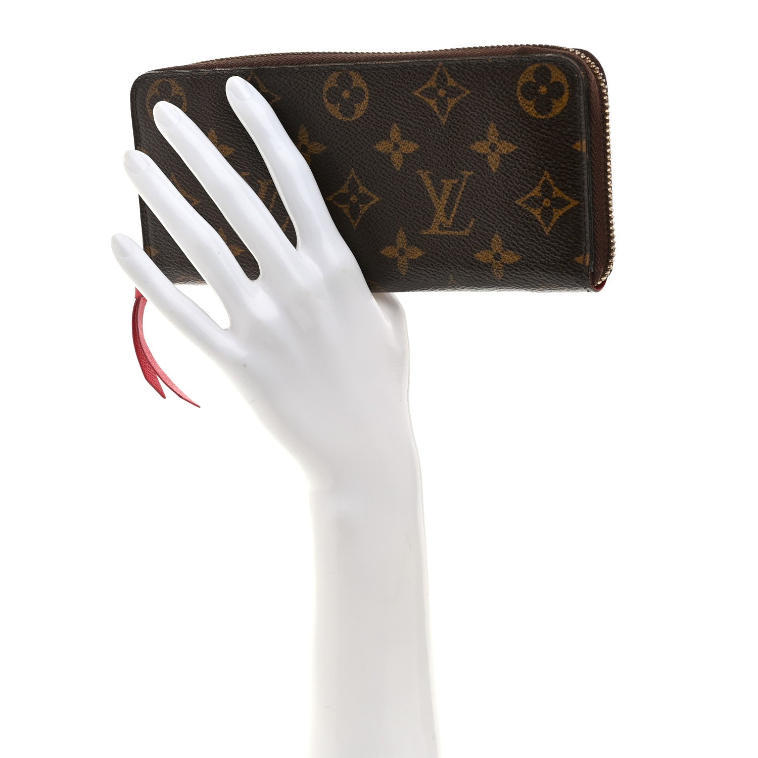 Louis Vuitton Monogram Clemence Wallet Grenade 2 of 9