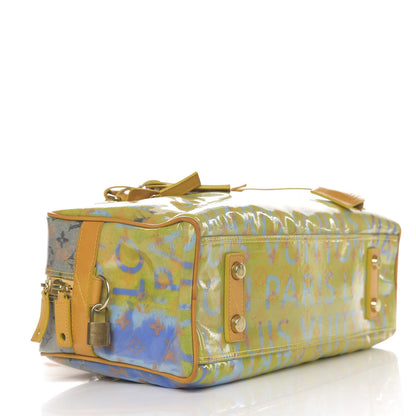 Louis Vuitton Monogram Pulp Defile Weekender PM Yellow 3 of 10