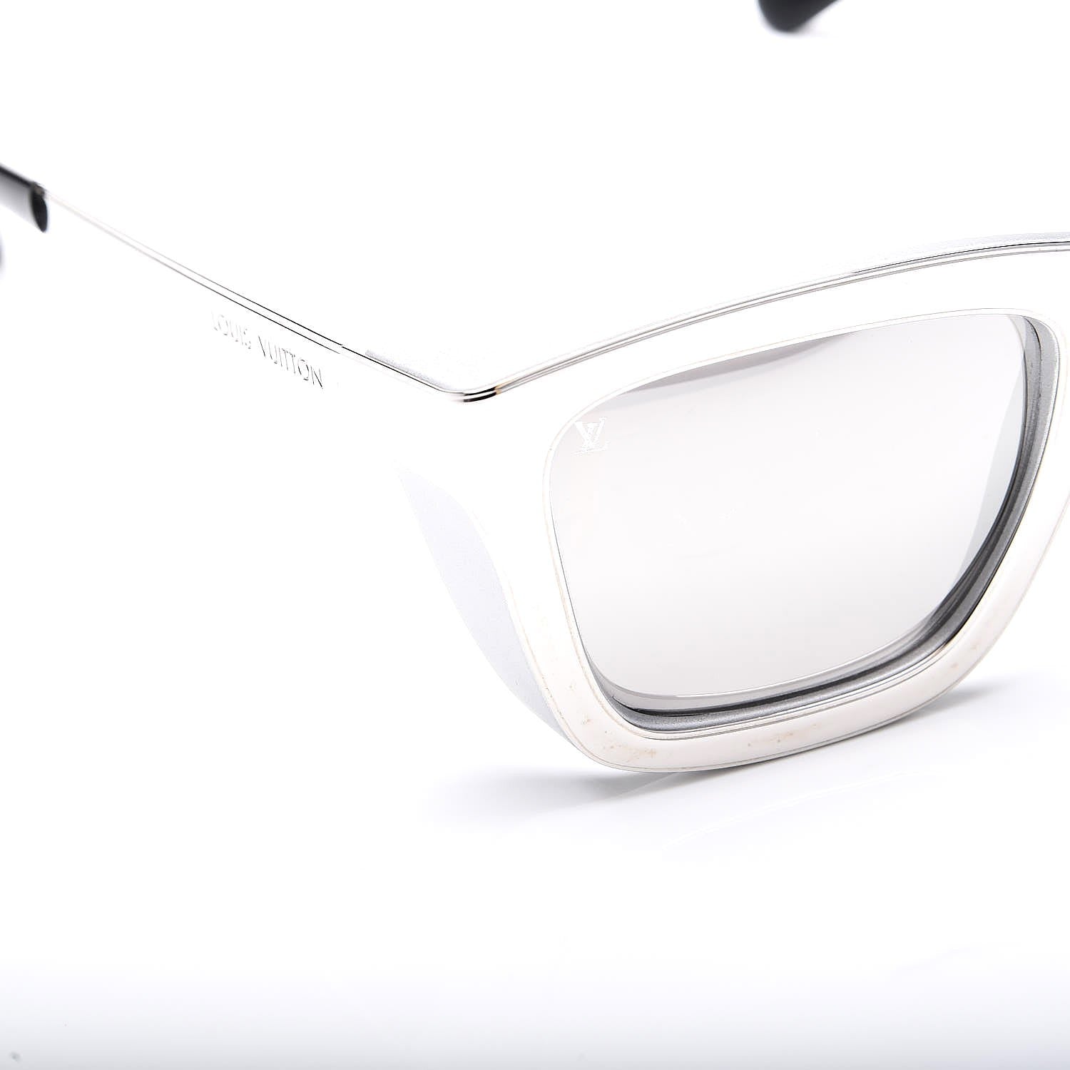 Louis Vuitton Mirrored Sunglasses Z0751W Silver 9 of 10