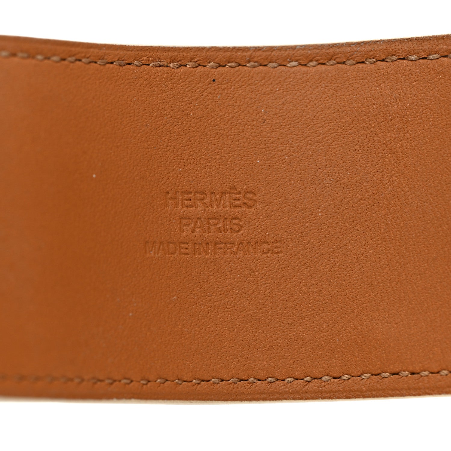Hermes Epsom Collier De Chien CDC Bracelet S White 6 of 7