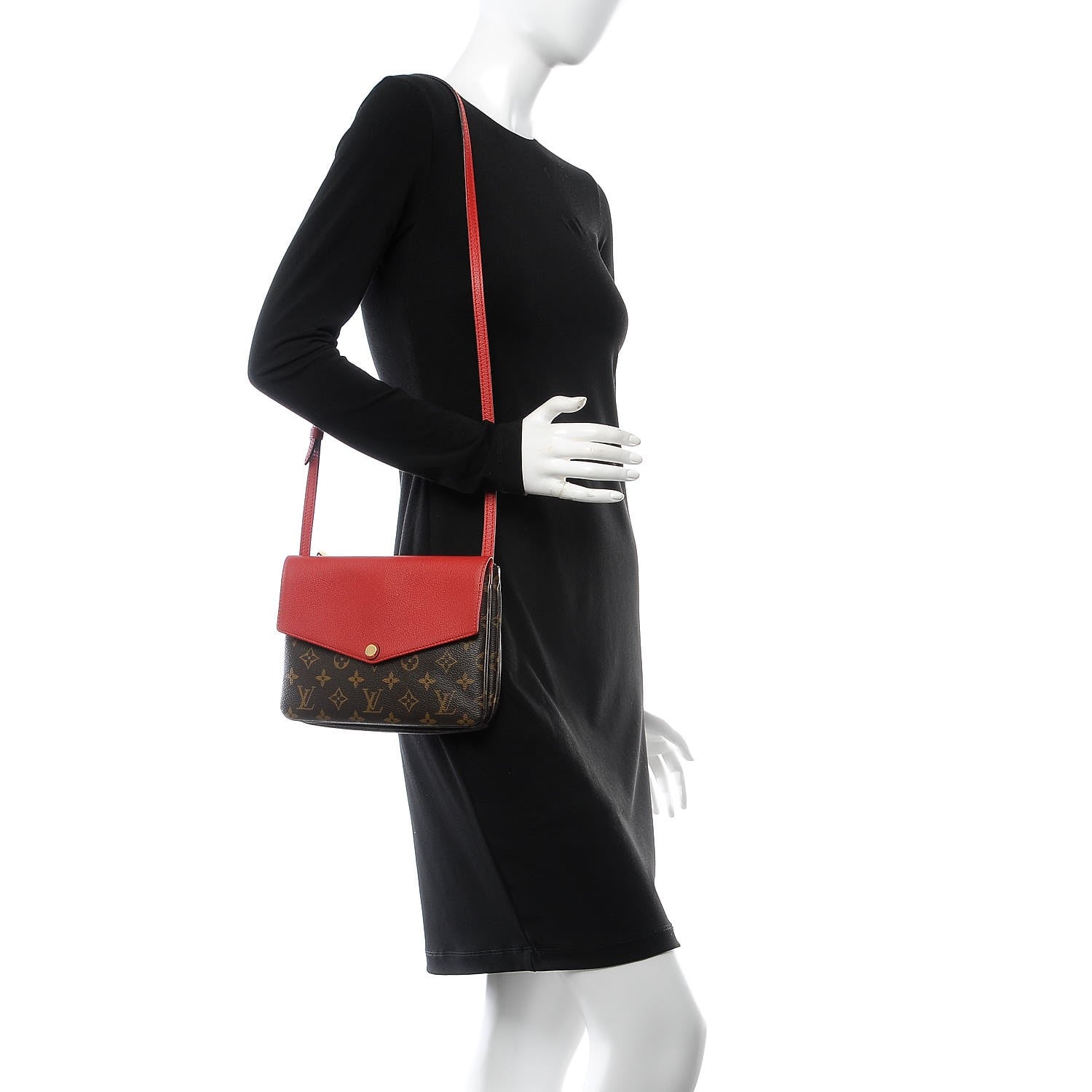 Louis Vuitton Monogram Twice Pochette Cherry 2 of 8