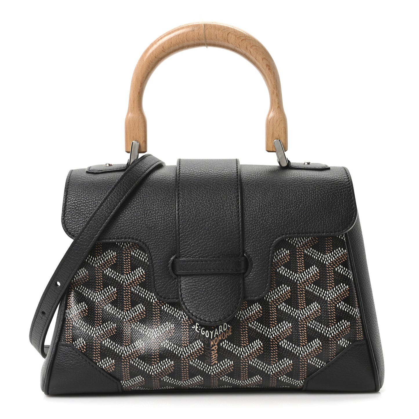 Goyardine Mini Saigon Black Black